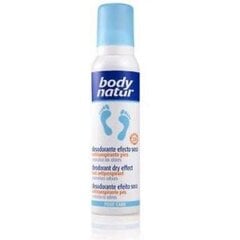 Antiperspirants-Dezodorants Pēdām Body Natur (150 ml) cena un informācija | Dezodoranti | 220.lv