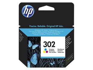 HP No.302 F6U65AE цена и информация | Картриджи для струйных принтеров | 220.lv