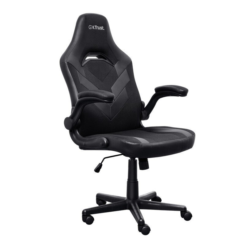 Ergonomisks krēsls Trust Gaming GXT 703 Riye, melns cena un informācija | Biroja krēsli | 220.lv