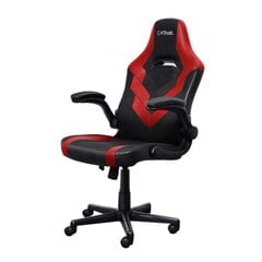 Ergonomisks krēsls Trust Gaming GXT 703R Riye, melns/sarkans cena un informācija | Biroja krēsli | 220.lv