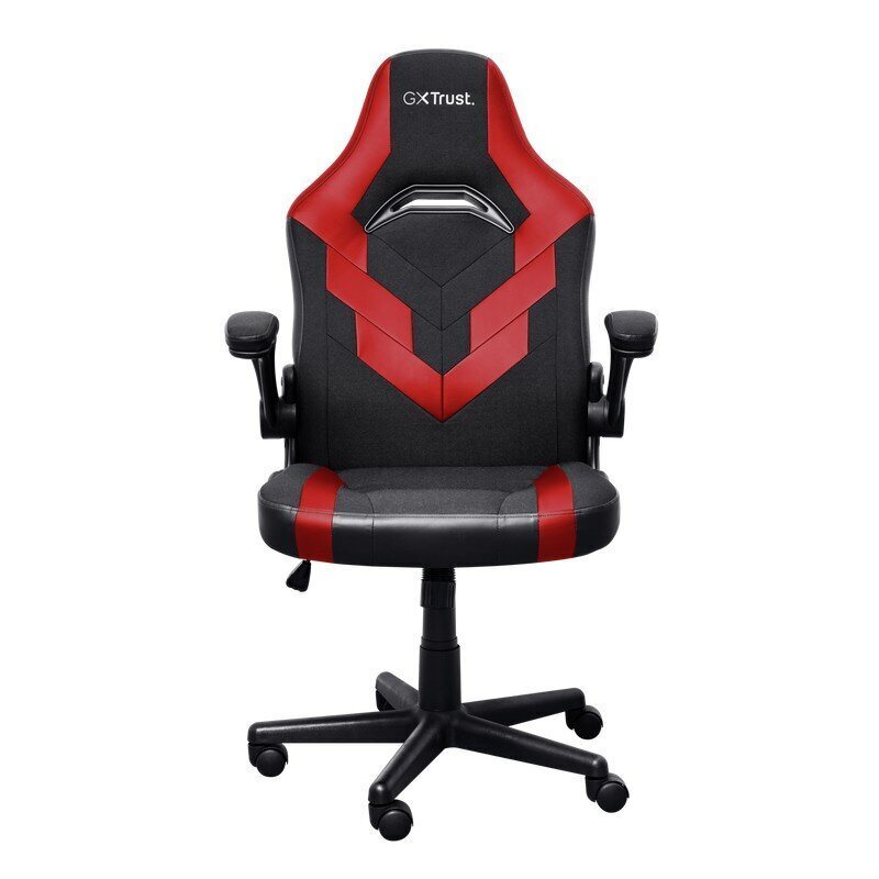 Ergonomisks krēsls Trust Gaming GXT 703R Riye, melns/sarkans cena un informācija | Biroja krēsli | 220.lv