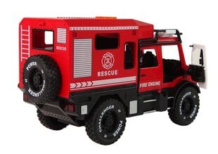 Пожарная машина со звуковыми и световыми эффектами, красная цена и информация | Игрушки для мальчиков | 220.lv