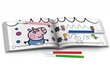Izglītojošs zīmēšanas komplekts Peppa Pig cena un informācija | Modelēšanas un zīmēšanas piederumi | 220.lv