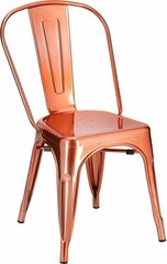 Медный стул "Paris", вдохновленный "Tolix" цена и информация | Стулья для кухни и столовой | 220.lv