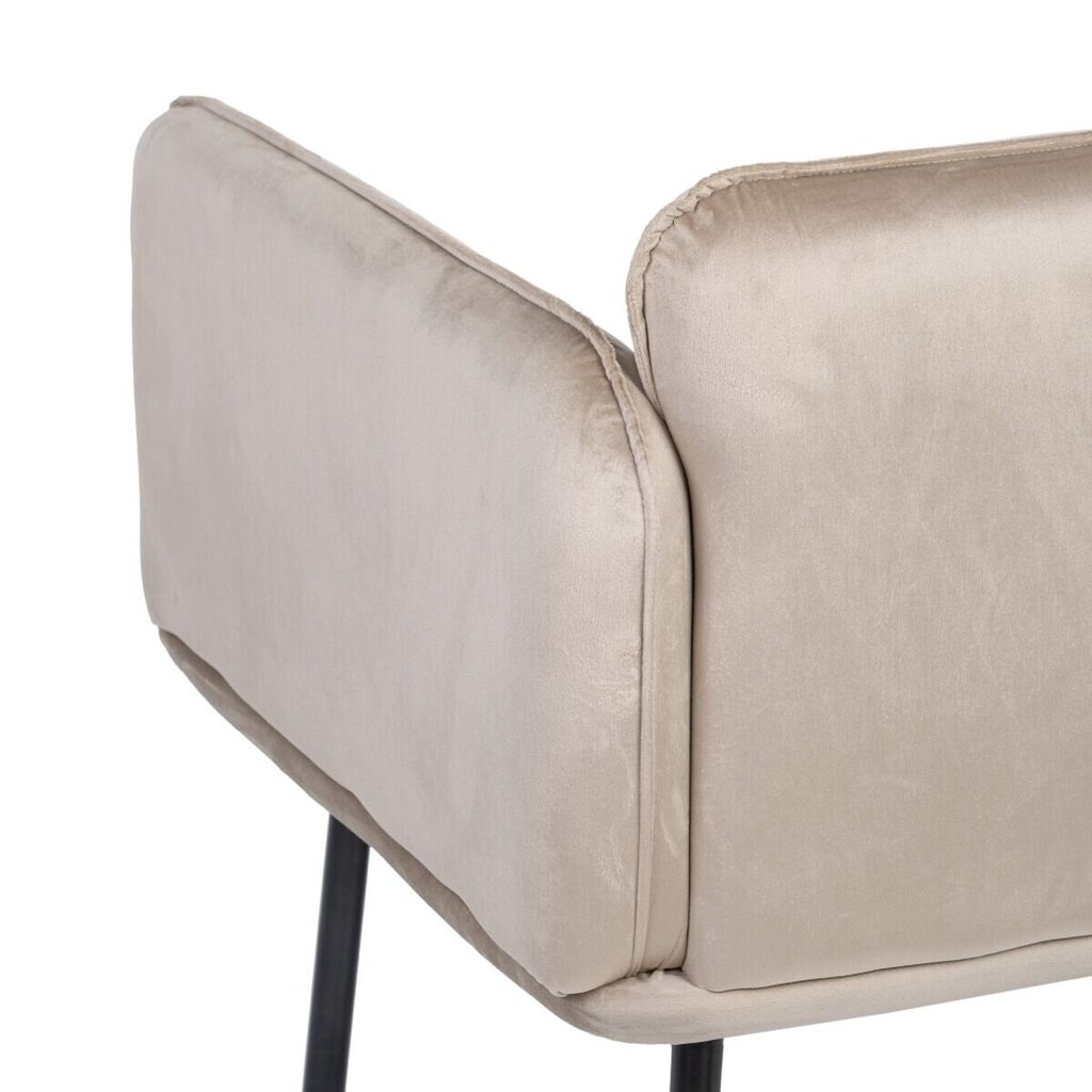 Atzveltnes krēsls, 76x64x77 cm, smilšu cena un informācija | Atpūtas krēsli | 220.lv