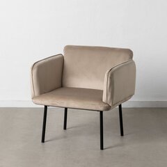 Atzveltnes krēsls, 76x64x77 cm, smilšu cena un informācija | Atpūtas krēsli | 220.lv
