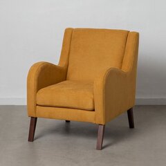 Atzveltnes krēsls, 70x82x88 cm, dzeltens cena un informācija | Atpūtas krēsli | 220.lv
