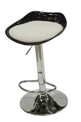 Барный стул Palmi, черный/белый цена и информация | Стулья для кухни и столовой | 220.lv