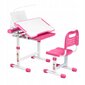 Paaugstināms galds Fundesk Cubby Vanda, 70x55x76 cm, rozā цена и информация | Datorgaldi, rakstāmgaldi, biroja galdi | 220.lv