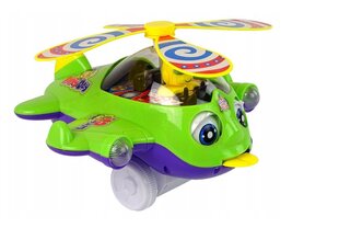 Stumjamā rotaļlieta - Lidmašīna, zaļa cena un informācija | Rotaļlietas zīdaiņiem | 220.lv