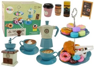 Bērnu kafejnīcas komplekts LeanToys Cafe&Bakery цена и информация | Игрушки для девочек | 220.lv