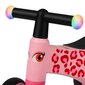 Četrriteņa līdzsvara velosiopēds Lionelo, rozā cena un informācija | Balansa velosipēdi | 220.lv
