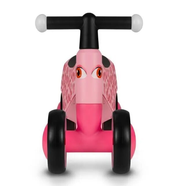Četrriteņa līdzsvara velosiopēds Lionelo, rozā cena un informācija | Balansa velosipēdi | 220.lv
