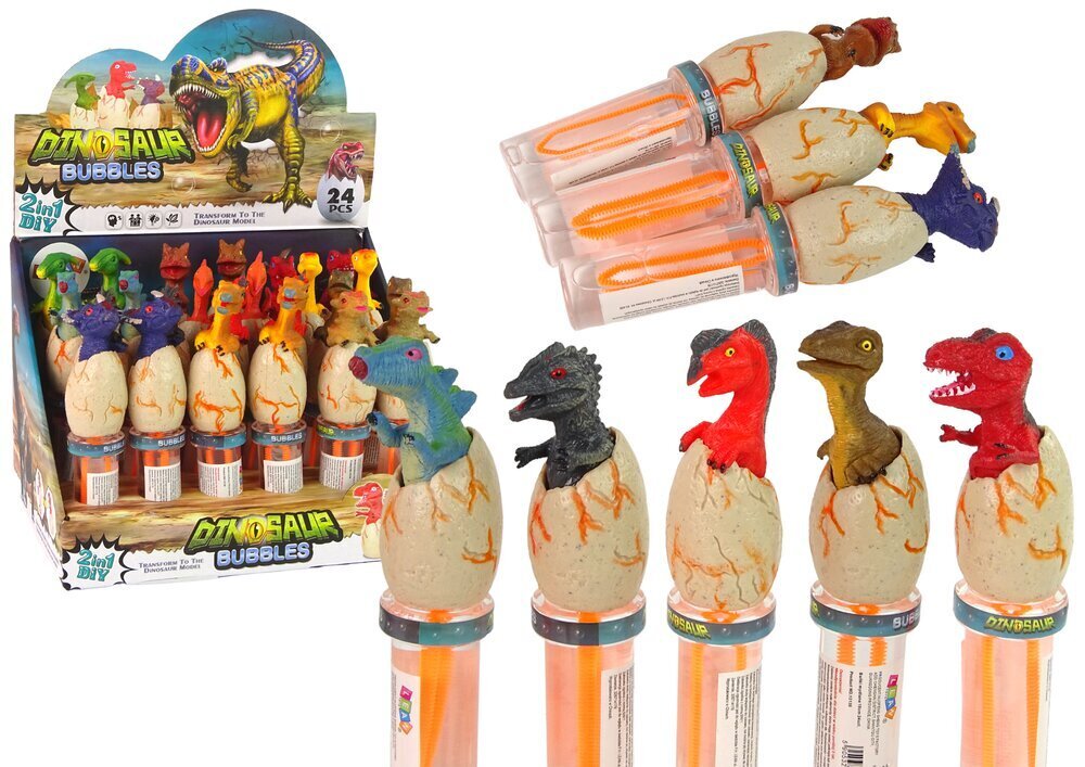 Ziepju burbuļi Dinozauri, 18 cm цена и информация | Ūdens, smilšu un pludmales rotaļlietas | 220.lv