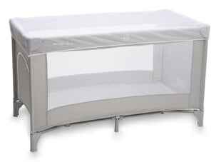 Ceļojumu gulta Britton Compact Quartz grey, 124,5 x P 64,5 x A 78 cm cena un informācija | Manēžas | 220.lv