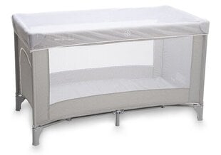 Ceļojumu gulta Britton Compact Quartz grey, 124,5 x P 64,5 x A 78 cm cena un informācija | Manēžas | 220.lv