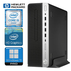 HP 600 G5 SFF i5-9500 64GB 1TB SSD M.2 NVME+2TB WIN11Pro cena un informācija | Stacionārie datori | 220.lv
