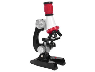 Mikroskops bērniem ar piederumiem LeanToys cena un informācija | Attīstošās rotaļlietas | 220.lv