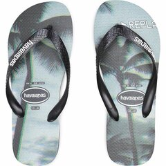 Pludmales sandales za djecu Havaianas Top Photoprint Pelēks cena un informācija | Bērnu čības, maiņas apavi | 220.lv