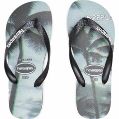 Pludmales sandales Havaianas Photoprint Pelēks цена и информация | Детские тапочки, домашняя обувь | 220.lv