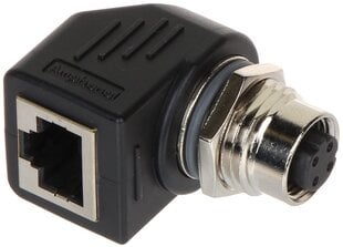 УГЛОВОЙ АДАПТЕР M12D-G/RJ45-G цена и информация | Аксессуары для телевизоров и Smart TV | 220.lv