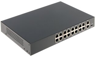 КОММУТАТОР POE APTI-POE1602G-240W 16-ПОРТОВЫЙ цена и информация | Коммутаторы (Switch) | 220.lv