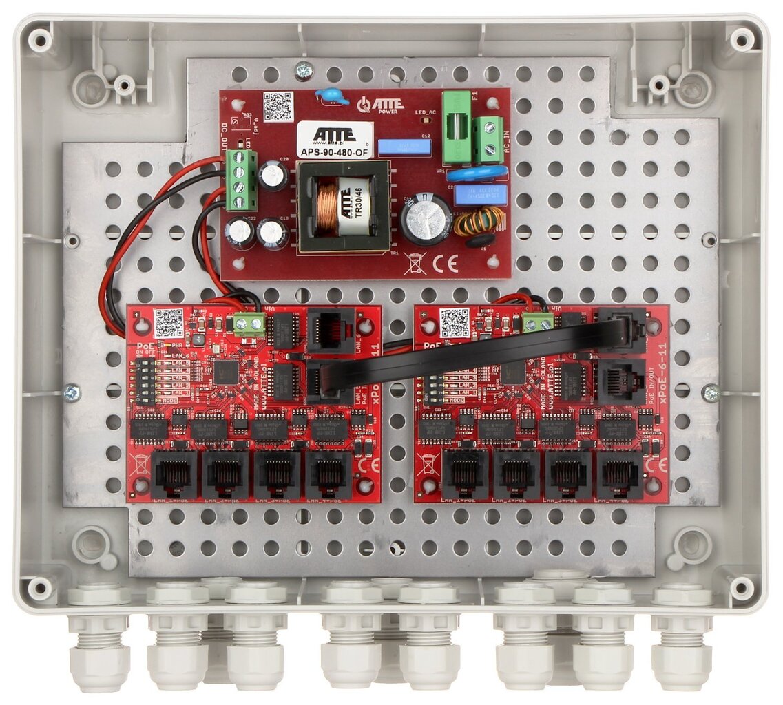 Atte PoE IP-9-11-L2 cena un informācija | Komutatori (Switch) | 220.lv