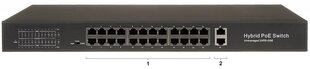 КОММУТАТОР POE GTX-B1-26-242G 24-ПОРТОВЫЙ цена и информация | Коммутаторы (Switch) | 220.lv