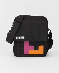 Plecu soma Tetris, melna cena un informācija | Skolas somas | 220.lv