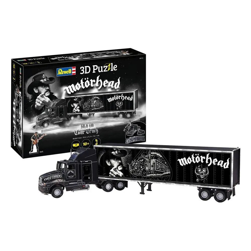 3D Puzzle Revell Motörhead kravas automašīna, 128.d. cena un informācija | Puzles, 3D puzles | 220.lv