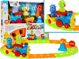 Vilciens Dudutrain, krāsains cena un informācija | Attīstošās rotaļlietas | 220.lv