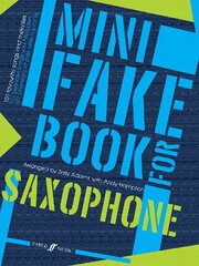 Mini Fake Book For Saxophone cena un informācija | Mākslas grāmatas | 220.lv