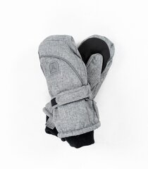 Детские лыжные перчатки Hofler 53643 01, серебряные/черные 53643*01-XL цена и информация | Шапки, перчатки, шарфы для мальчиков | 220.lv