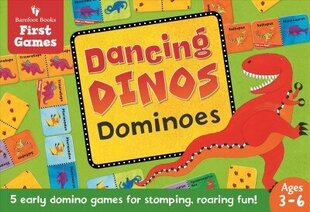 Dancing Dinos Dominoes cena un informācija | Grāmatas mazuļiem | 220.lv