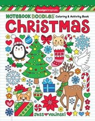 Notebook Doodles Christmas: Coloring & Activity Book цена и информация | Книги о питании и здоровом образе жизни | 220.lv