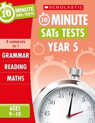 Grammar, Reading & Maths 10-Minute Tests Ages 9-10 цена и информация | Книги для подростков и молодежи | 220.lv