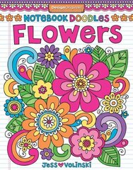 Notebook Doodles Flowers: Coloring & Activity Book цена и информация | Книги для малышей | 220.lv