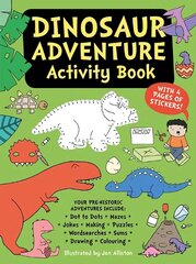 Dinosaur Adventure Activity Book cena un informācija | Grāmatas mazuļiem | 220.lv