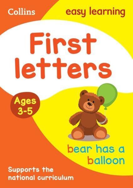 First Letters Ages 3-5: Ideal for Home Learning cena un informācija | Grāmatas pusaudžiem un jauniešiem | 220.lv