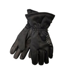 Детские утепленные перчатки Hofler 183642 03, черные, 183642*03-XL цена и информация | Шапки, перчатки, шарфы для мальчиков | 220.lv