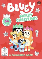 Bluey: Merry Christmas: A Colouring Book cena un informācija | Grāmatas mazuļiem | 220.lv