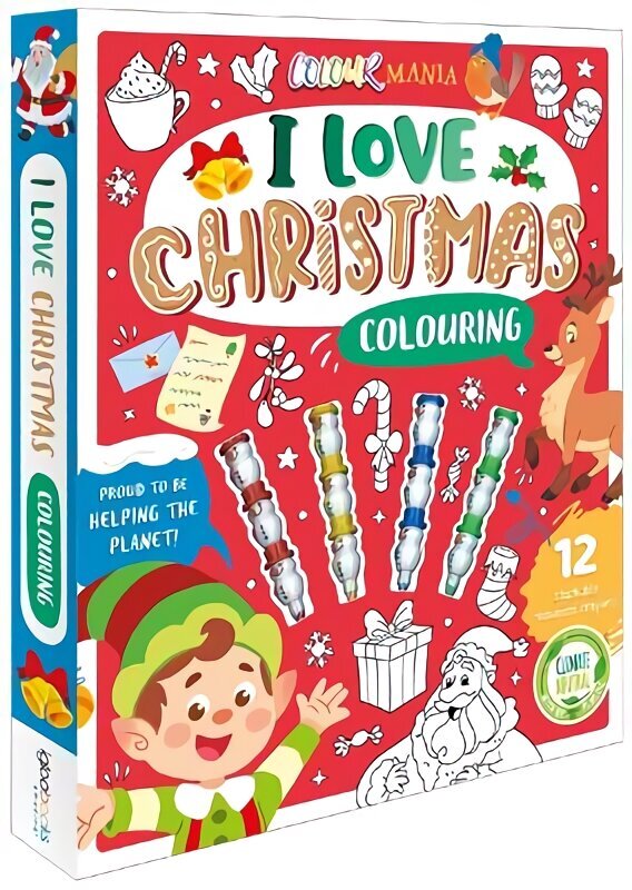 I Love Christmas Colouring цена и информация | Grāmatas mazuļiem | 220.lv