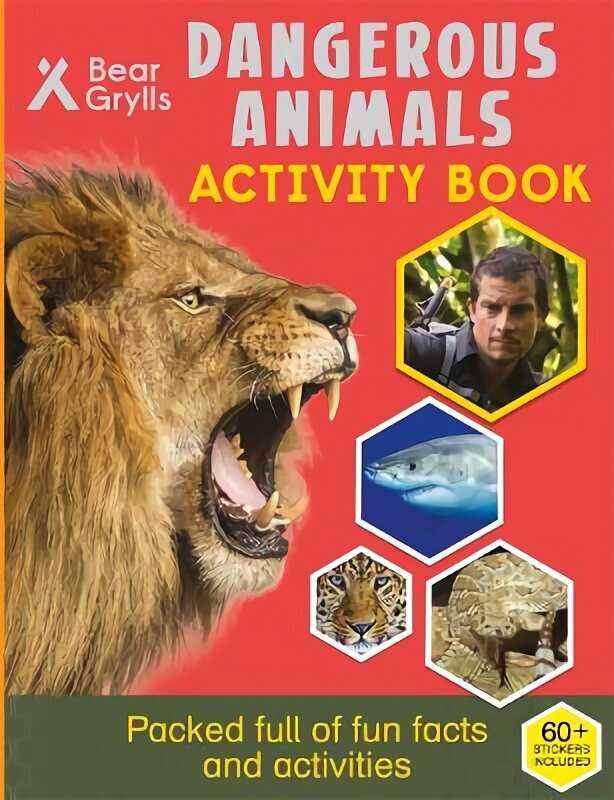 Bear Grylls Sticker Activity: Dangerous Animals cena un informācija | Grāmatas mazuļiem | 220.lv