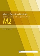M2 Maths Revision Booklet for CCEA GCSE 2-tier Specification cena un informācija | Grāmatas pusaudžiem un jauniešiem | 220.lv