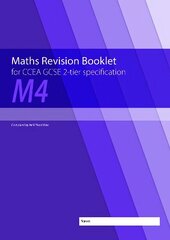 Maths Revision Booklet M4 for CCEA GCSE 2-tier Specification цена и информация | Книги для подростков и молодежи | 220.lv