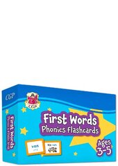 First Words Phonics Flashcards for Ages 3-5 cena un informācija | Grāmatas pusaudžiem un jauniešiem | 220.lv