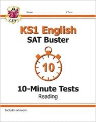 KS1 English SAT Buster 10-Minute Tests: Reading (for end of year assessments) cena un informācija | Grāmatas pusaudžiem un jauniešiem | 220.lv