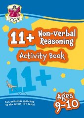 11plus Activity Book: Non-Verbal Reasoning - Ages 9-10 cena un informācija | Grāmatas pusaudžiem un jauniešiem | 220.lv