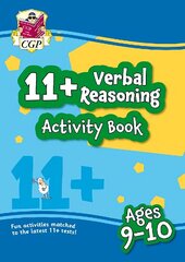 11plus Activity Book: Verbal Reasoning - Ages 9-10 cena un informācija | Grāmatas pusaudžiem un jauniešiem | 220.lv