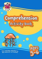 English Comprehension Activity Book for Ages 5-6 (Year 1) cena un informācija | Grāmatas pusaudžiem un jauniešiem | 220.lv